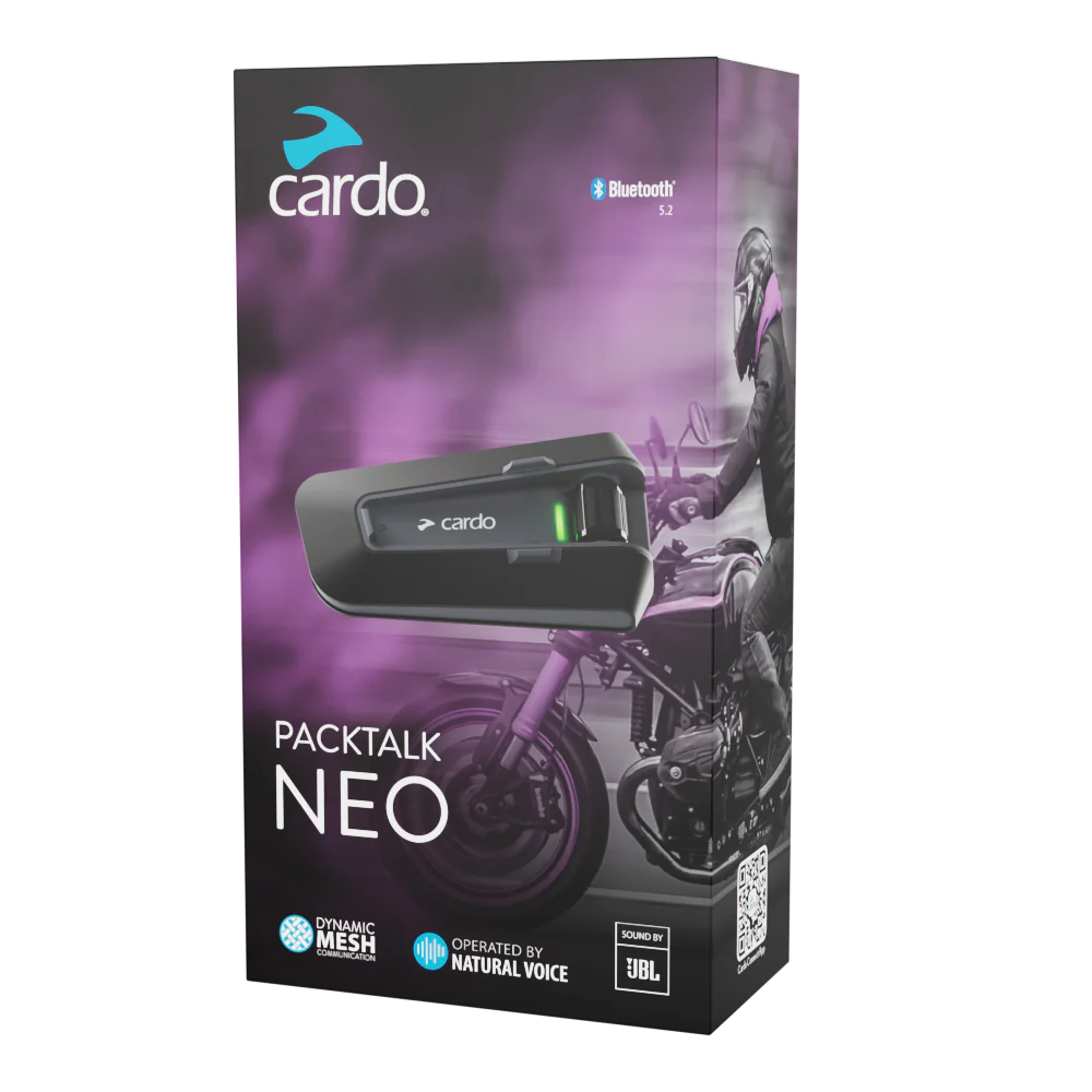 CARDO PACKTALK NEO SINGLE – Gastown Supply Co.