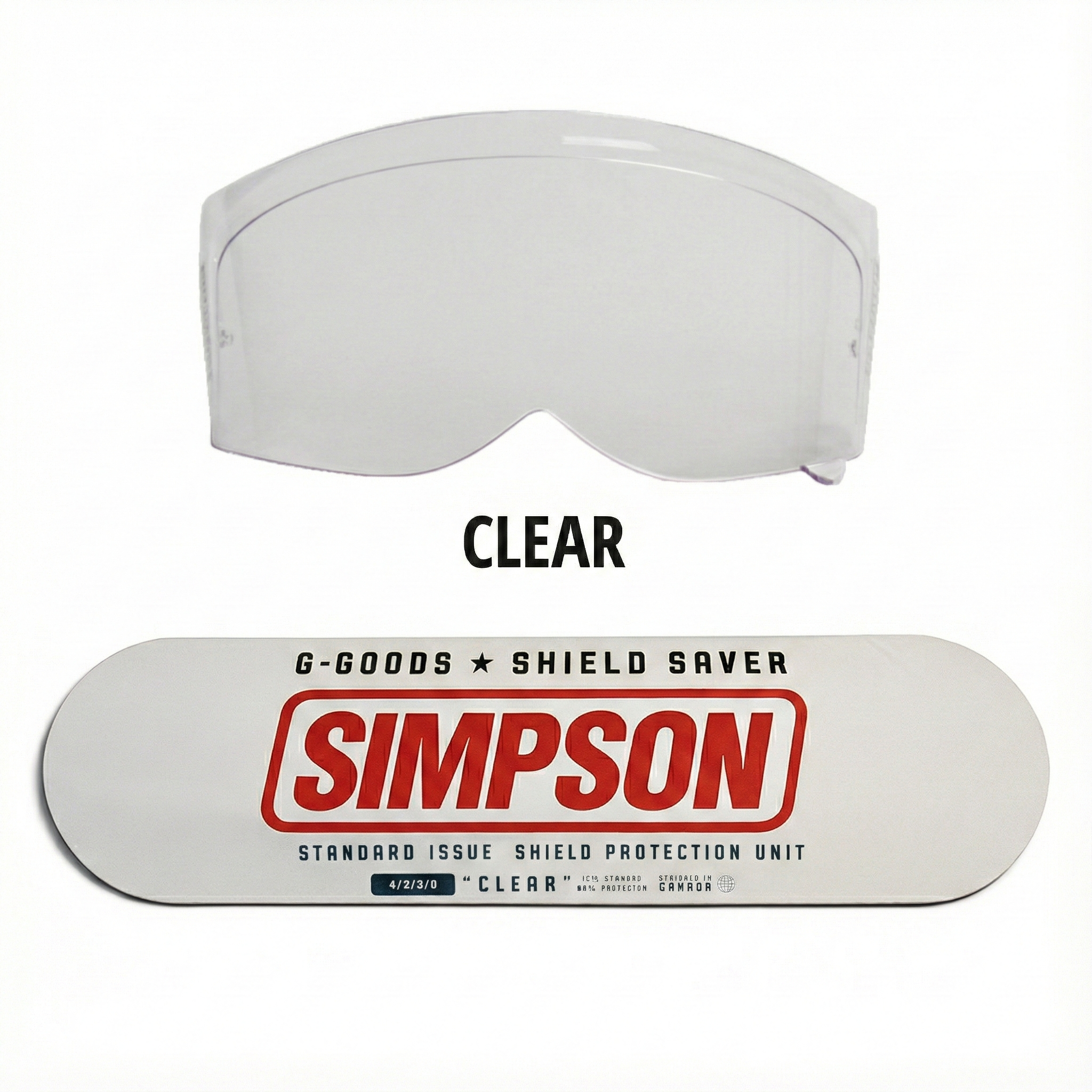 Simpson Shield Saver - Clear – Gastown Supply Co.