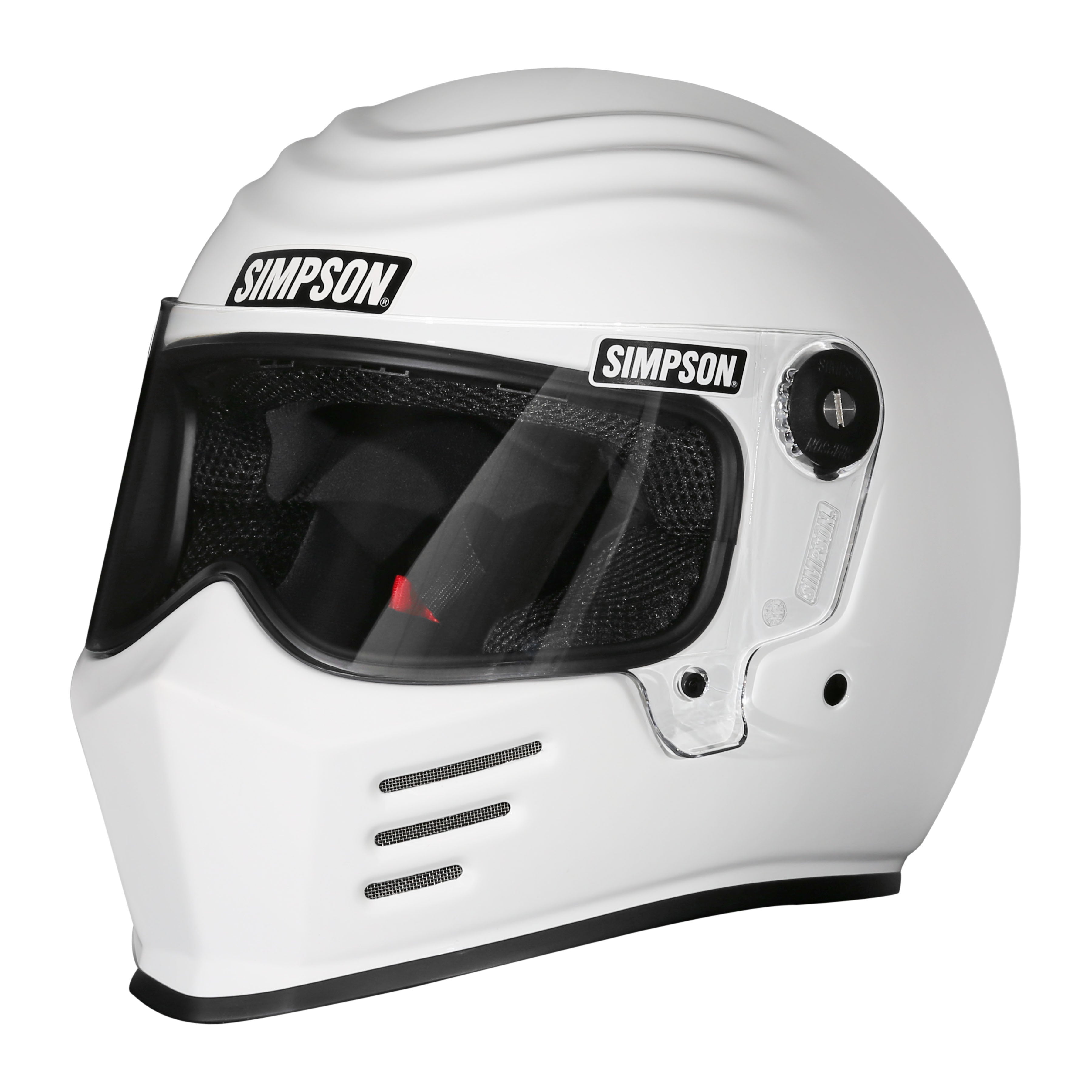 Simpson Outlaw Bandit Helmet Gen 3 - White – Gastown Supply Co.