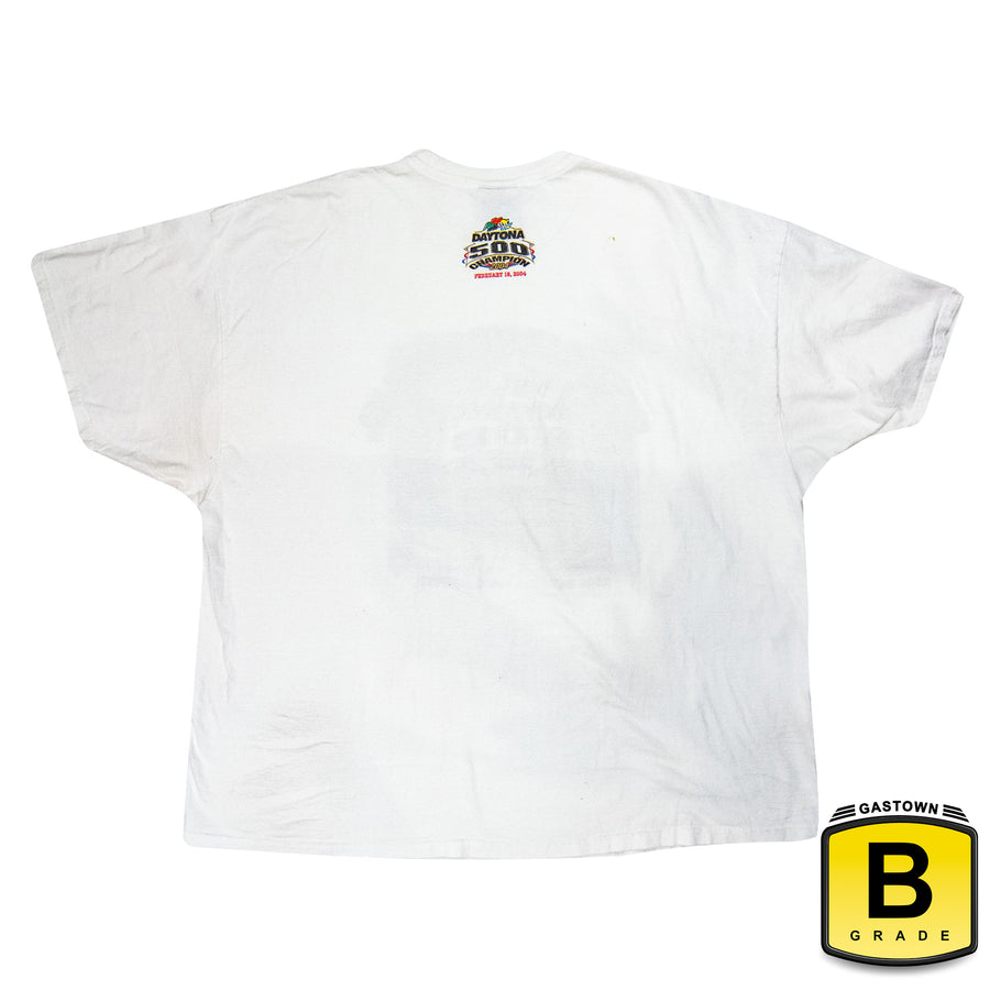 NASCAR Vintage T-Shirt - Dale Jr Daytona 500 2004 - White