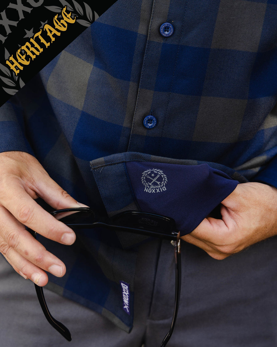 DIXXON - 0 DARK 30 HERITAGE FLANNEL - MENS