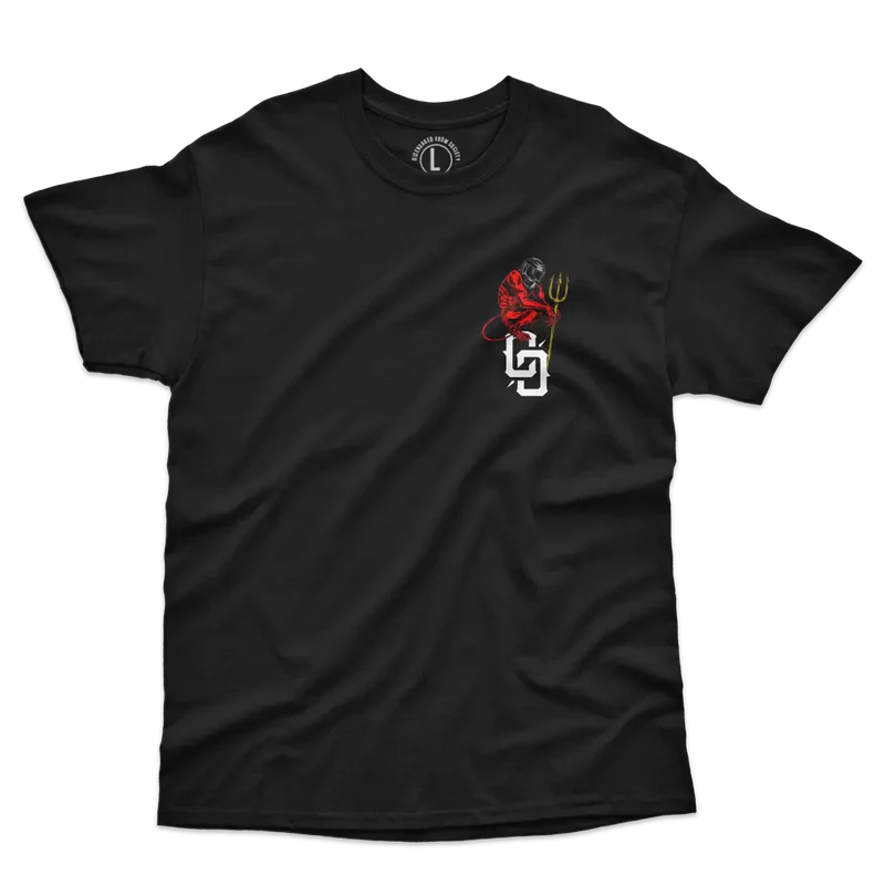 CROOKED CLUBHOUSE STACKED TEE