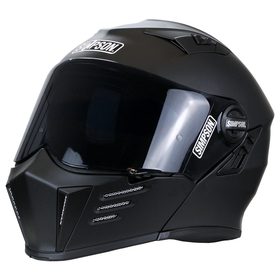 Simpson Mod Bandit - Matte Black – Gastown Supply Co.