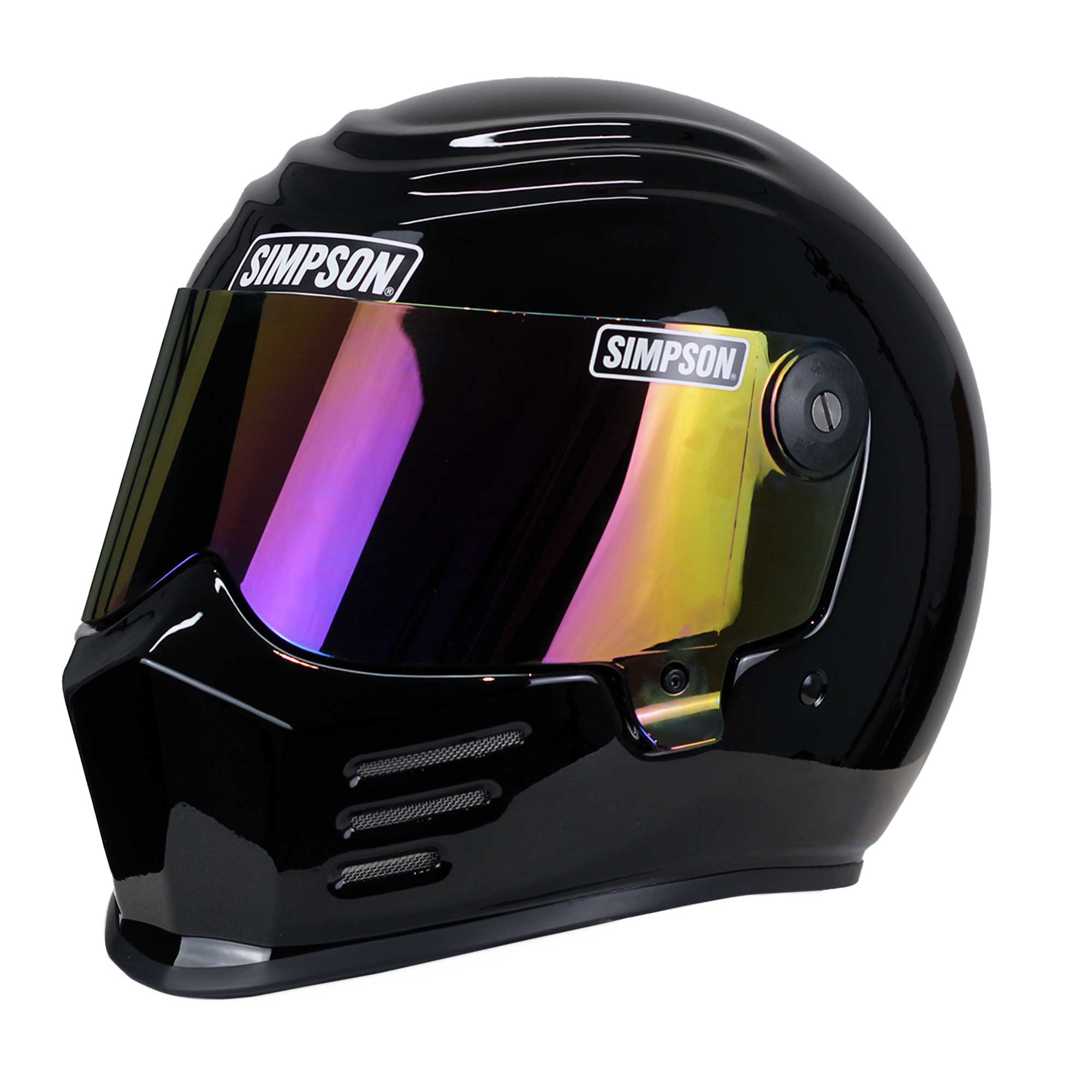 Simpson Outlaw Bandit Helmet Gen 3 - Gloss Black – Gastown Supply Co.