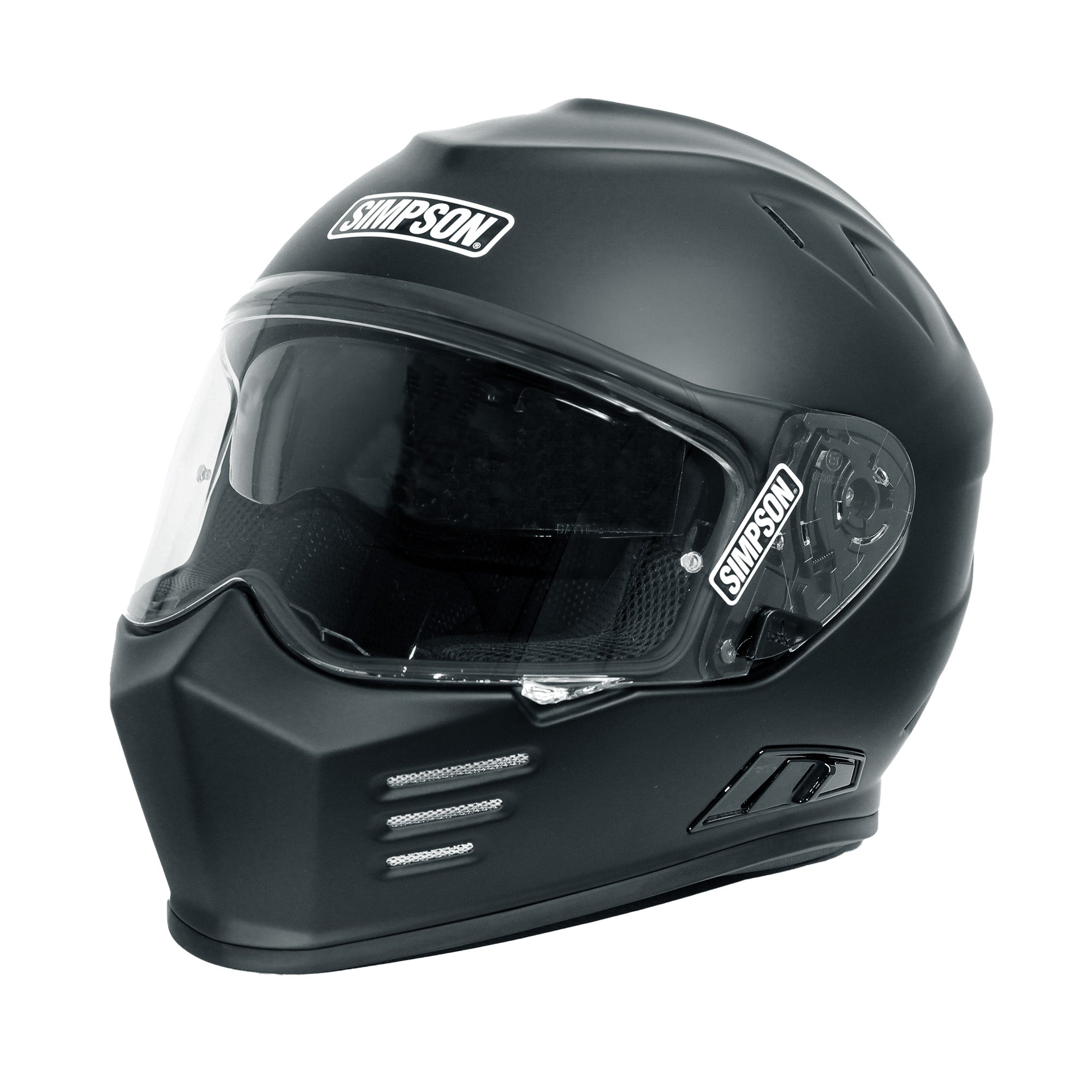 SIMPSOM　BANDIT　 マットブラック　インカム付き Simpson Ghost Bandit Helmet - Matte Black – Gastown Supply Co.