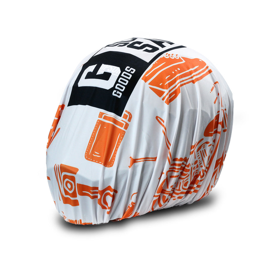 G Goods Helmet Scratch Saver - Orange Crush