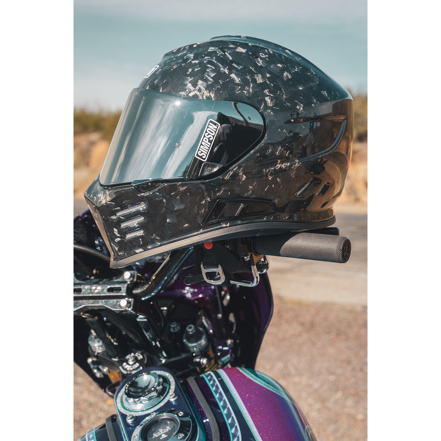 Simpson Ghost Bandit Carbon Fiber Helmet - Forged Carbon