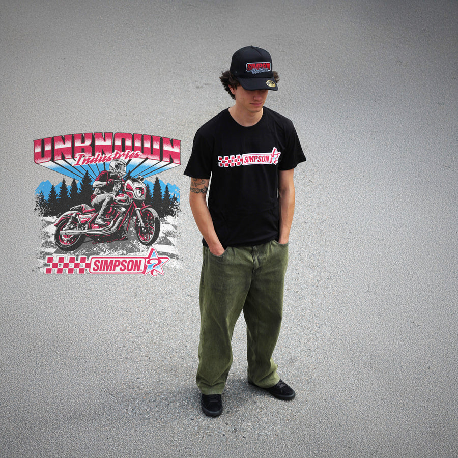 SIMPSON UNKNOWN INDUSTRIES RWB TEE
