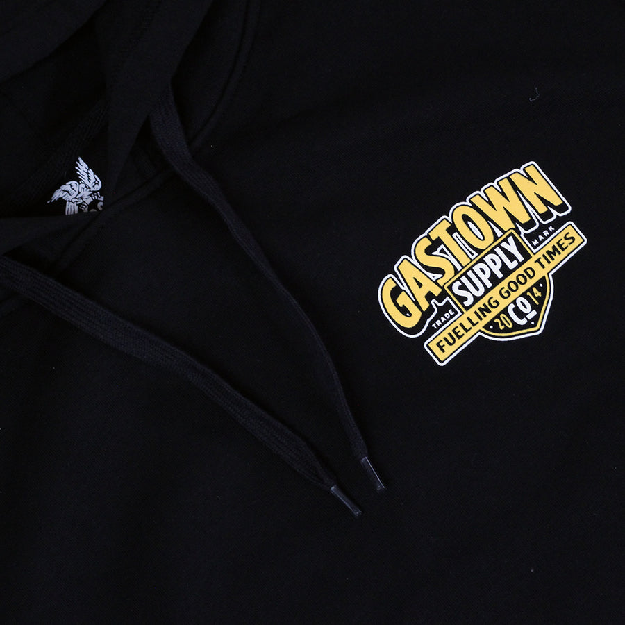 GSC Skelly Moto Hoodie - Black