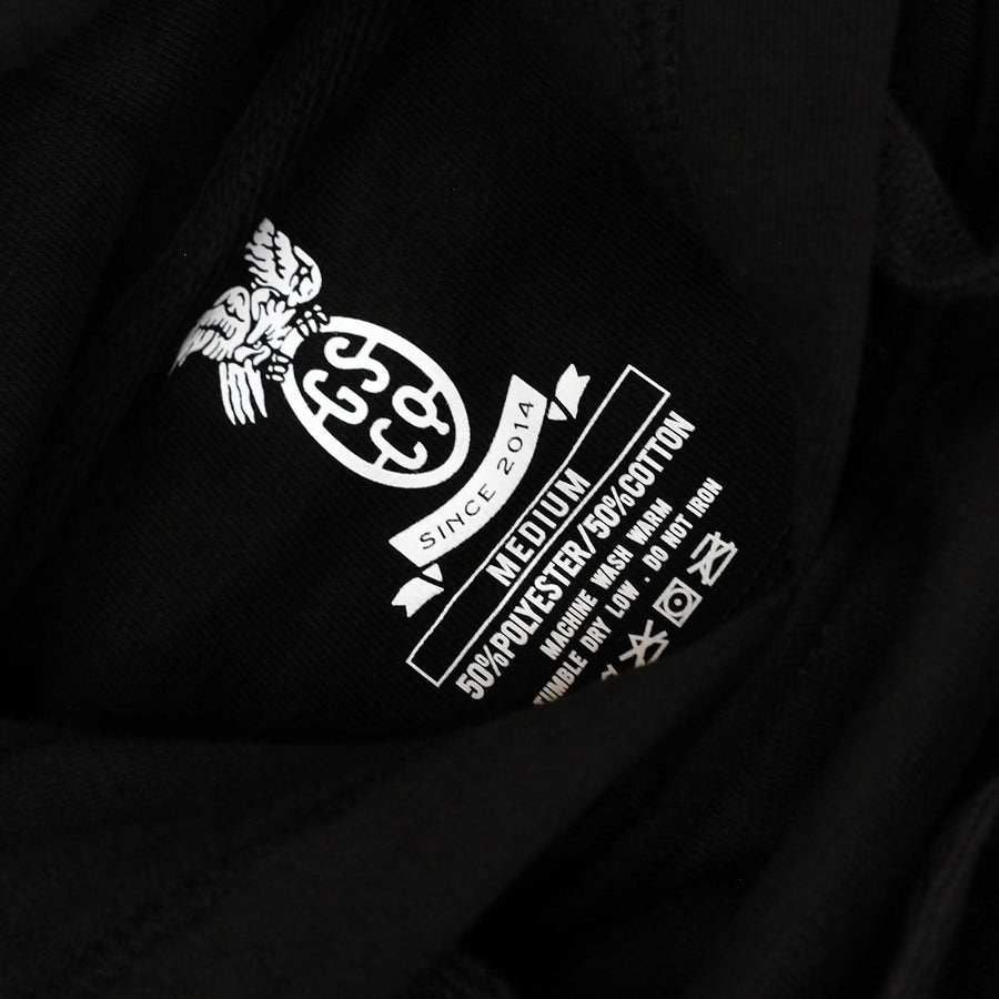 GSC Skelly Moto Hoodie - Black