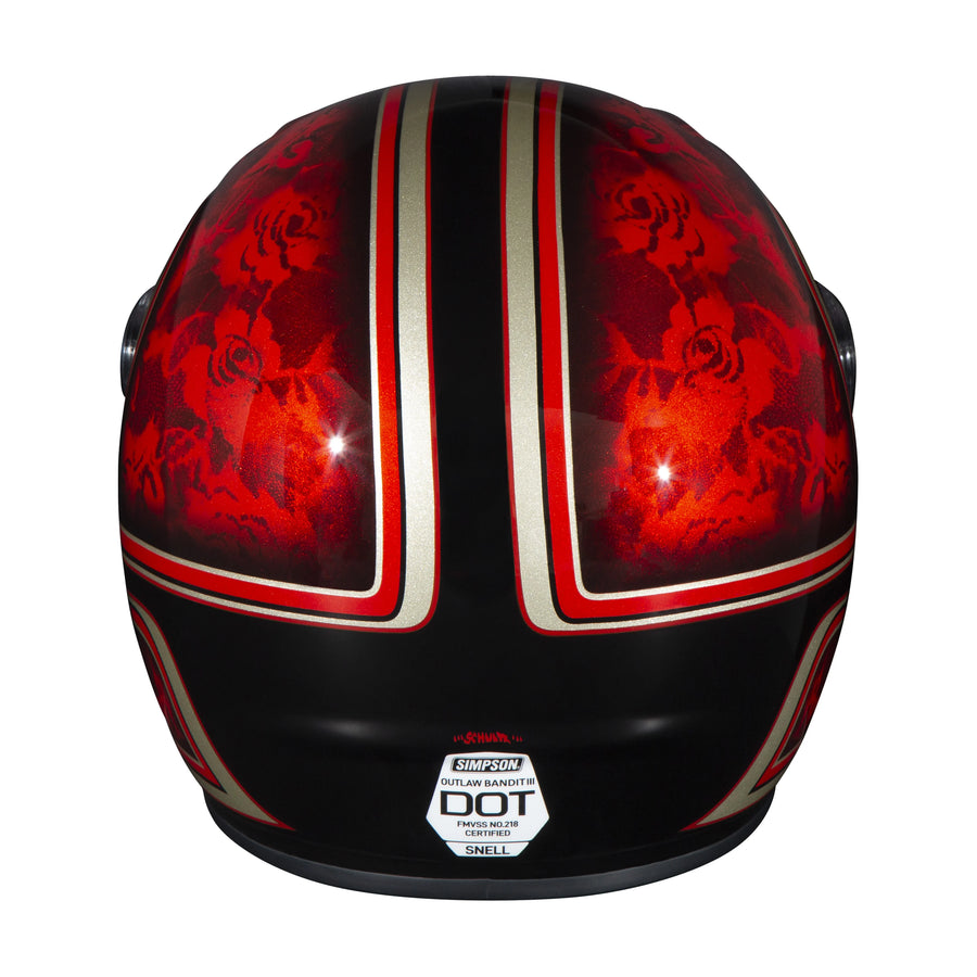 Simpson Outlaw Bandit Helmet Gen 3 - Schultz Designs 26 – Gastown