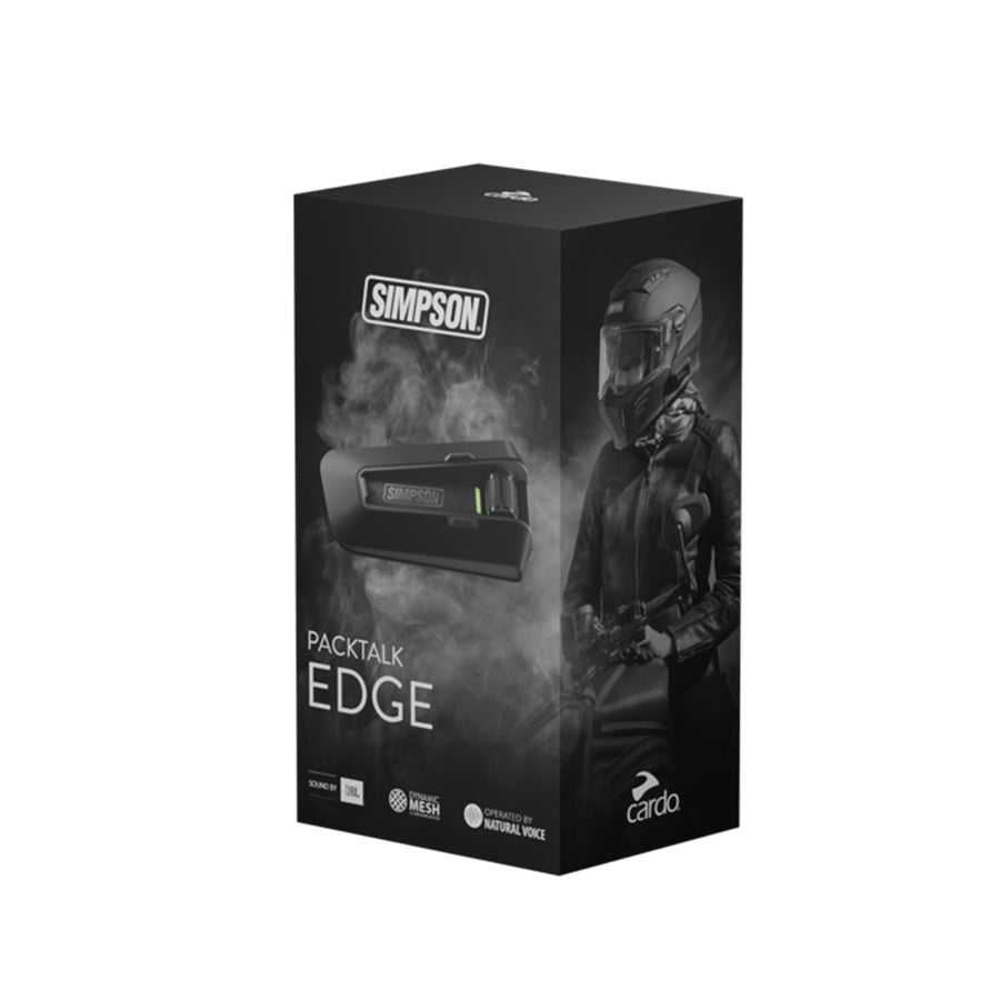 cardo limited edition Cardo x Simpson Packtalk Edge Bluetooth Intercom – Gastown Supply Co