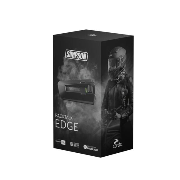 Cardo x Simpson Packtalk Edge Bluetooth Intercom – Gastown Supply Co.