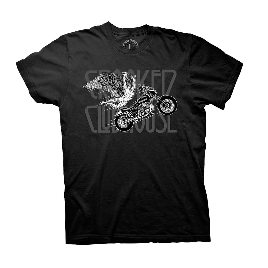 Crooked Clubhouse Led Zep Tee - Black