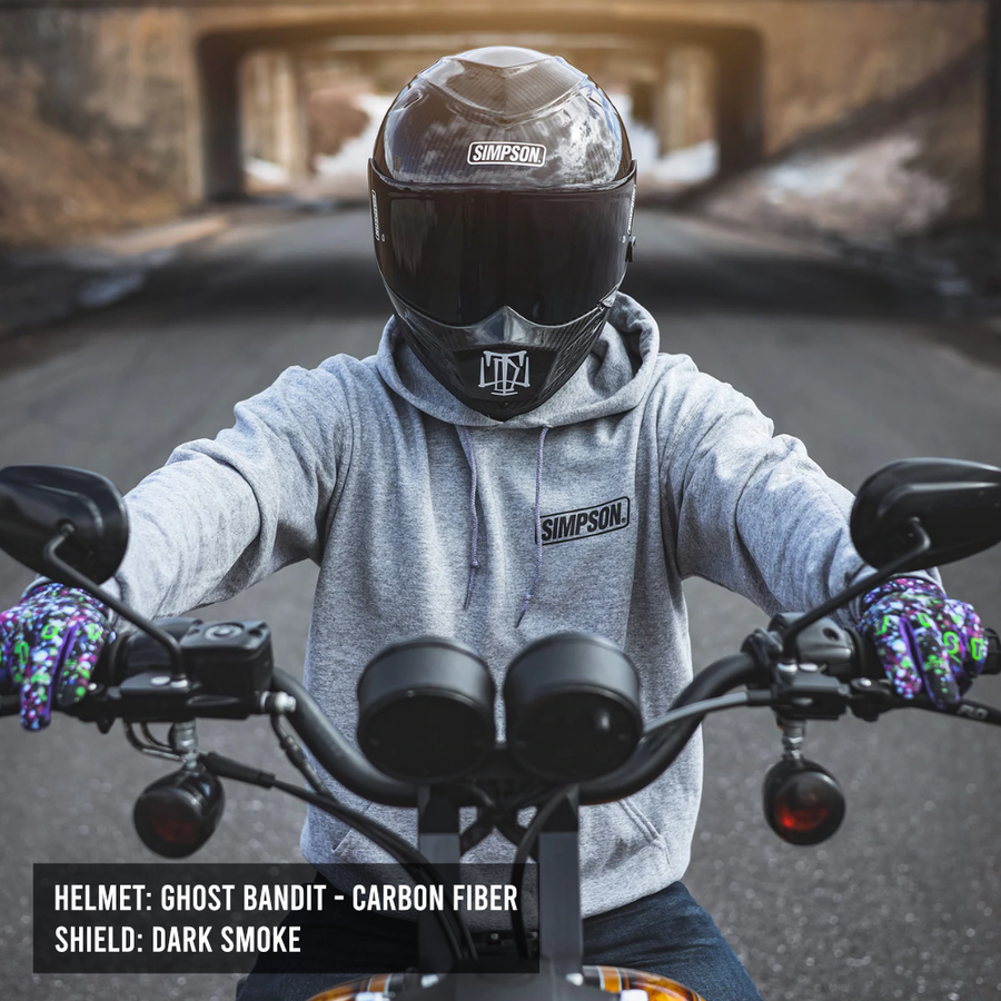 Simpson Ghost Bandit Carbon Fiber Helmet