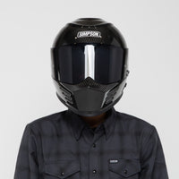 Carbon fiber hot sale simpson helmet