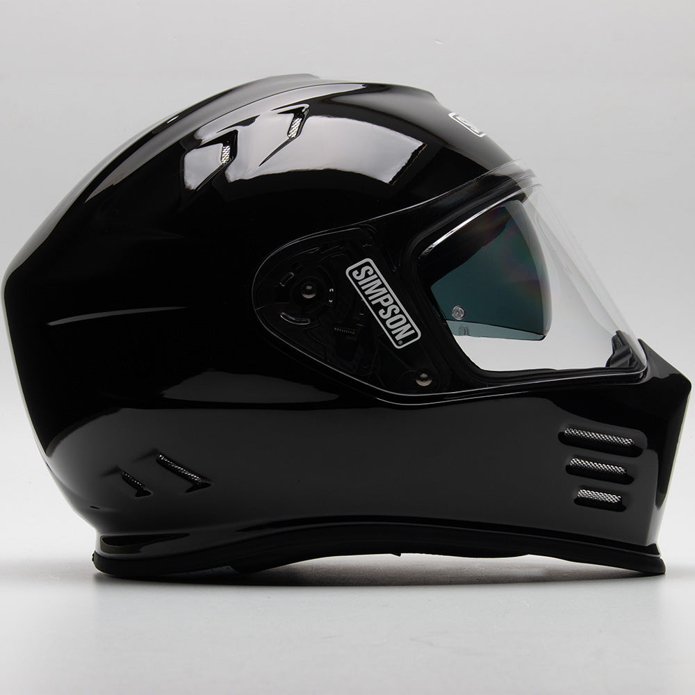 Simpson Ghost Bandit Helmet - Gloss Black – Gastown Supply Co.