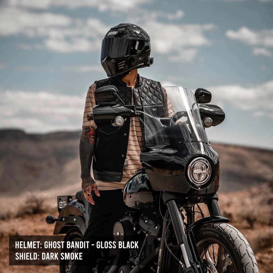 Simpson Ghost Bandit Helmet Gloss Black