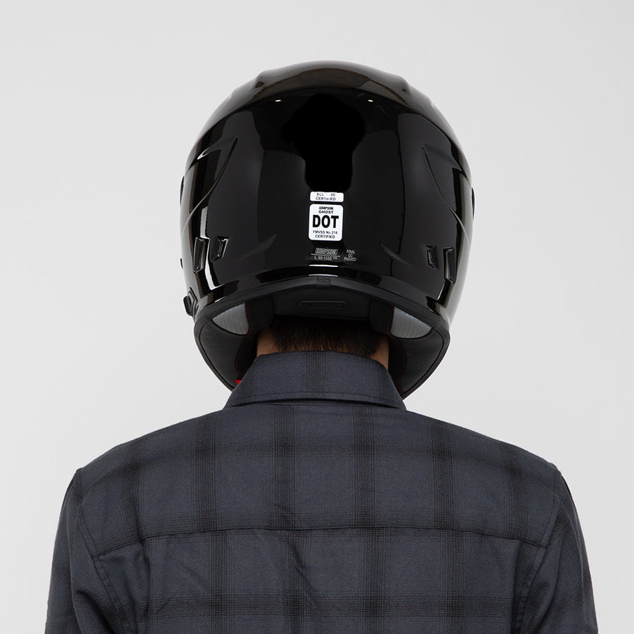 Simpson Mod Bandit Helmet Simpson Ghost Bandit Matte Black Simpson