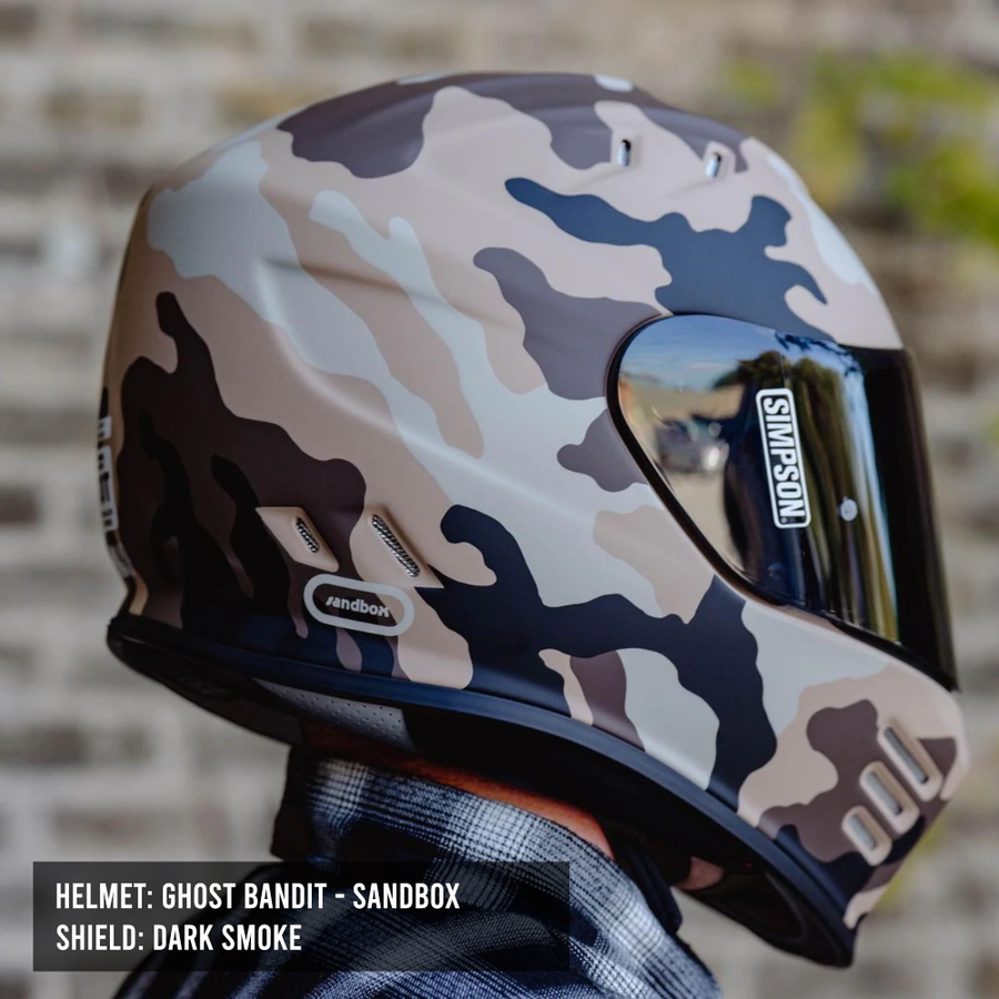 Limited Edition Simpson Sandbox Ghost Bandit Helmet