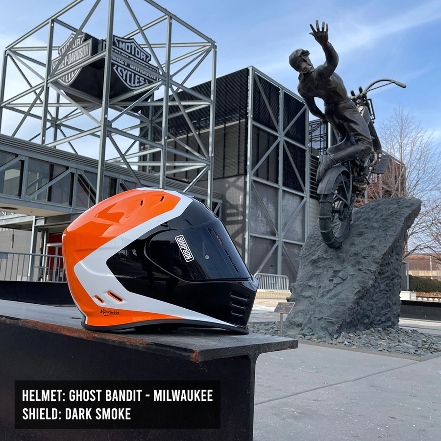 Limited Edition Milwaukee Simpson Ghost Bandit Helmet