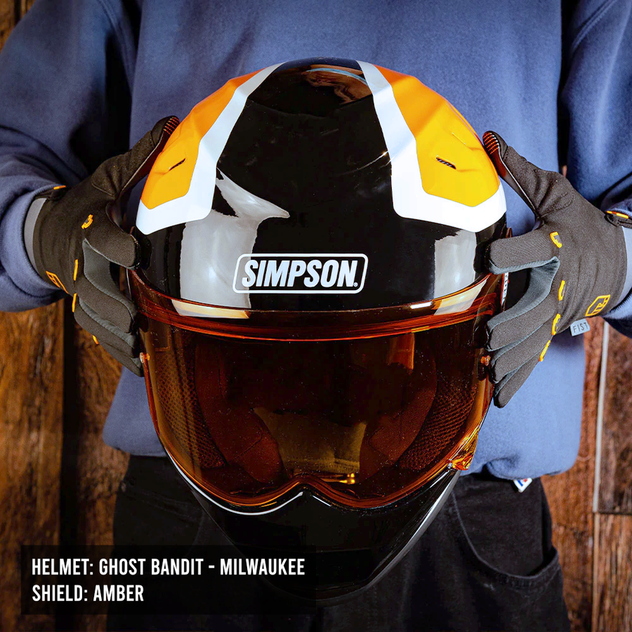 Limited Edition Milwaukee Simpson Ghost Bandit Helmet