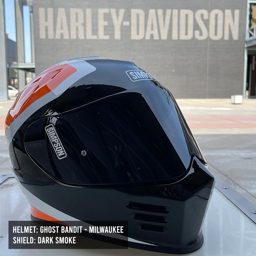 Limited Edition Milwaukee Simpson Ghost Bandit Helmet