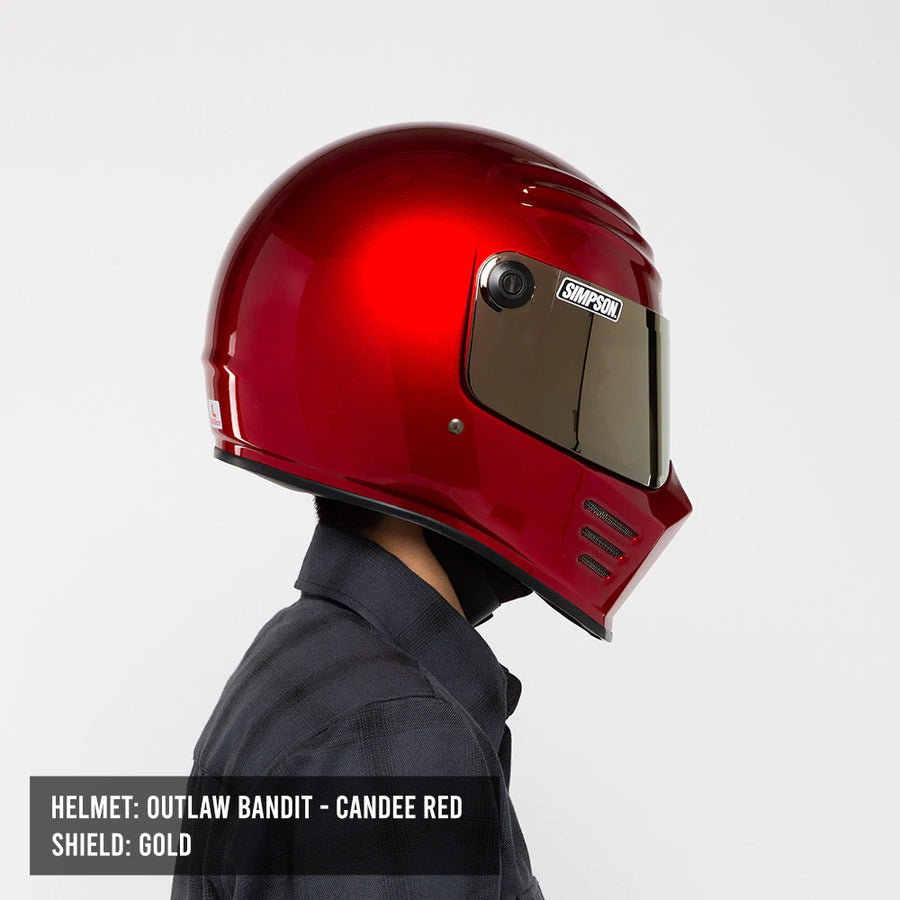 Bekendtgørelse Slud forlade Simpson Outlaw Bandit Helmet Gen 2 - Candee Red – Gastown Supply Co.