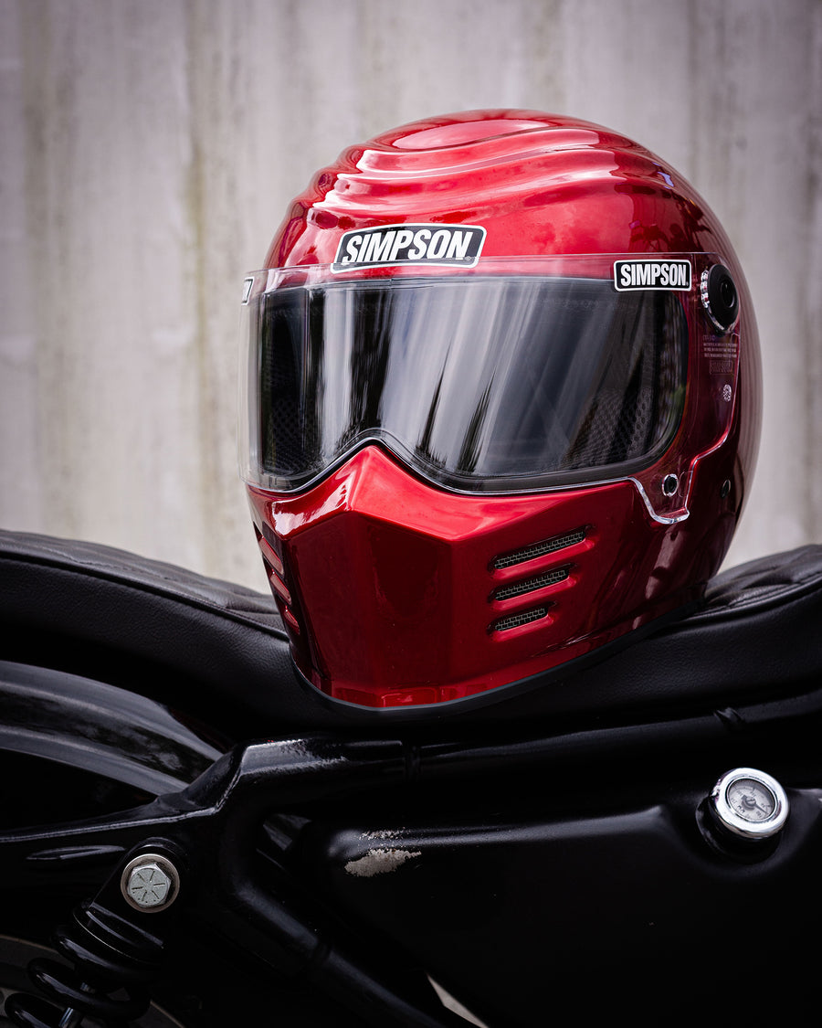 Bekendtgørelse Slud forlade Simpson Outlaw Bandit Helmet Gen 2 - Candee Red – Gastown Supply Co.