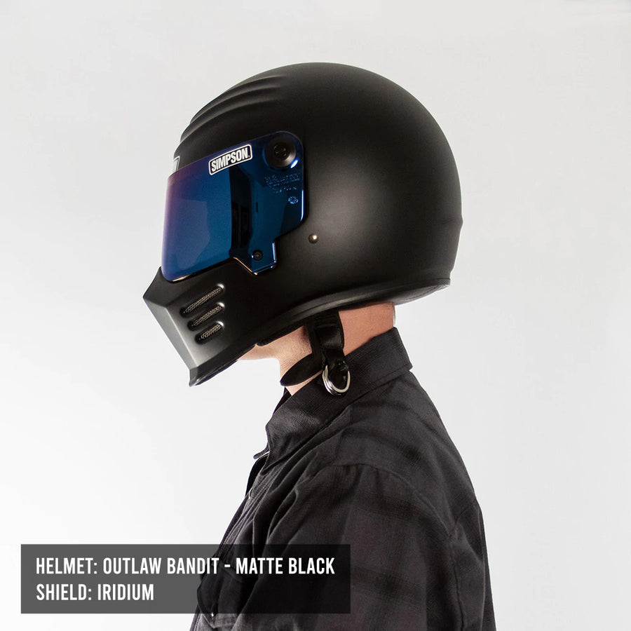 Simpson Outlaw Bandit Helmet Gen 2 - Matte Black