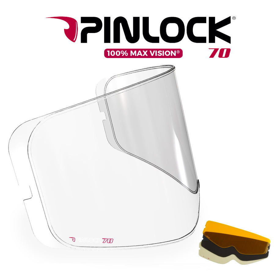 Simpson Ghost Bandit, Speed Bandit, Mod Bandit Venom Helmet Interior Pinlock Anti-Fog Shield