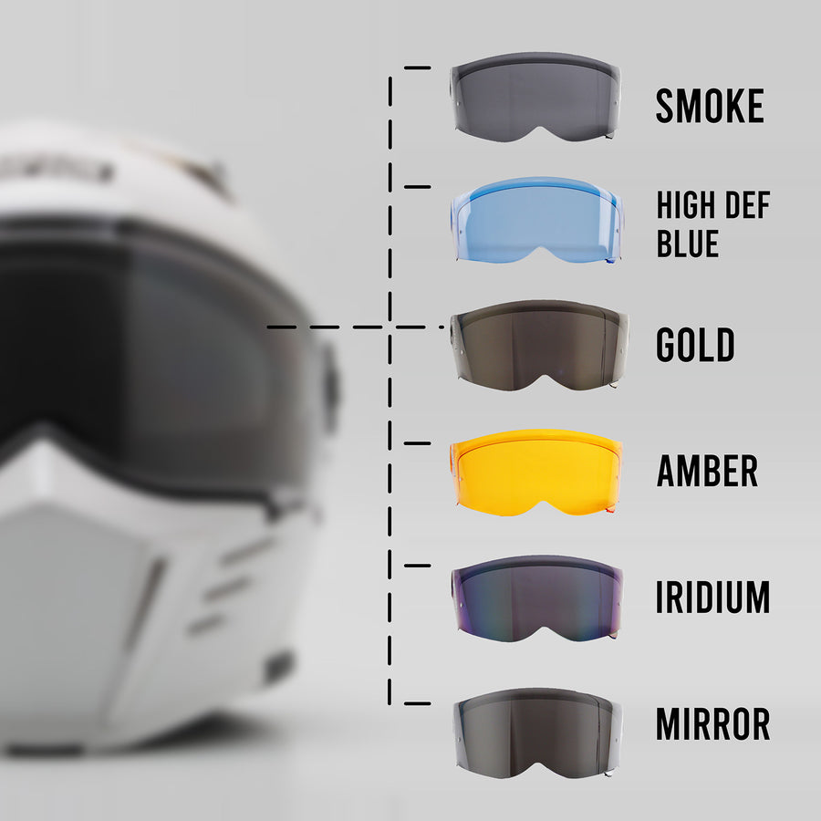 Simpson Mod Bandit Helmet - Exterior Shield