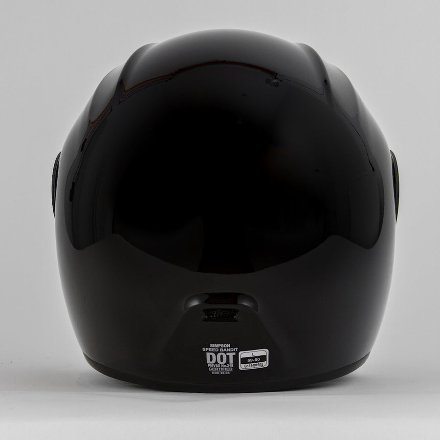 Simpson Speed Bandit Helmet - Gloss Black