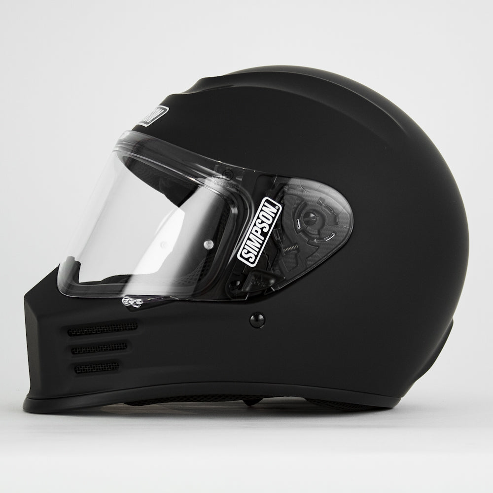 SIMPSON SpeedBandit Black シンプソン スピード xxl Simpson Street Bandit Helmet - Gloss Black – Gastown Supply Co.