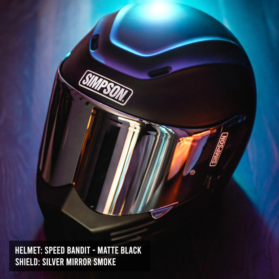 Simpson Street Bandit Helmet - Gloss Black – Gastown Supply Co.
