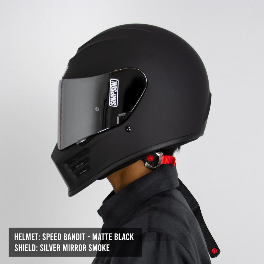 black simpson football helmet Simpson Street Bandit Helmet