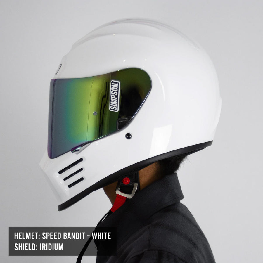 Simpson Speed Bandit Helmet White – Gastown Supply