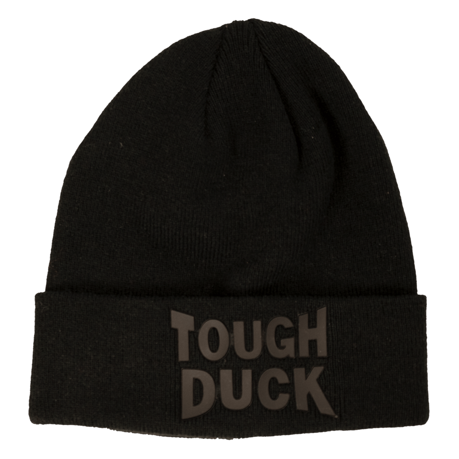 Tough Duck Logo Moto Cap - Black