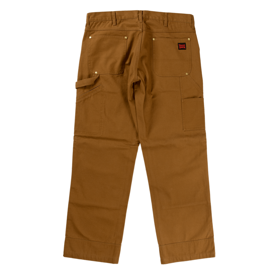 Double Front Moto Pant - Brown