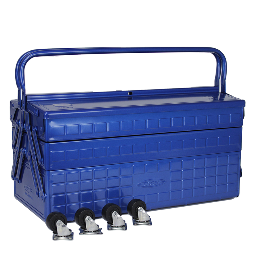 TOYO STEEL LARGE ULTIMATE MOTO TOOLBOX WITH 3 CANTILEVER TRAYS