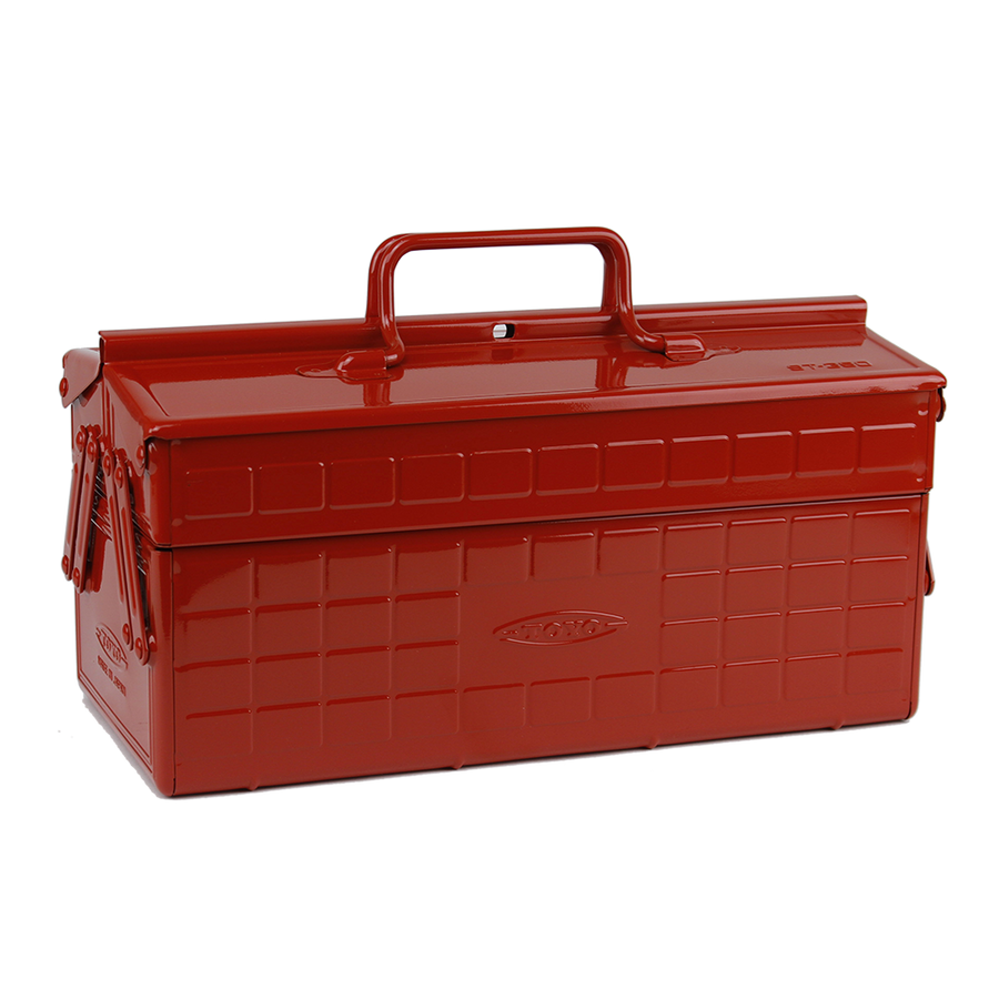 TOYO STEEL PORTABLE SHOP TOOLBOX - RED