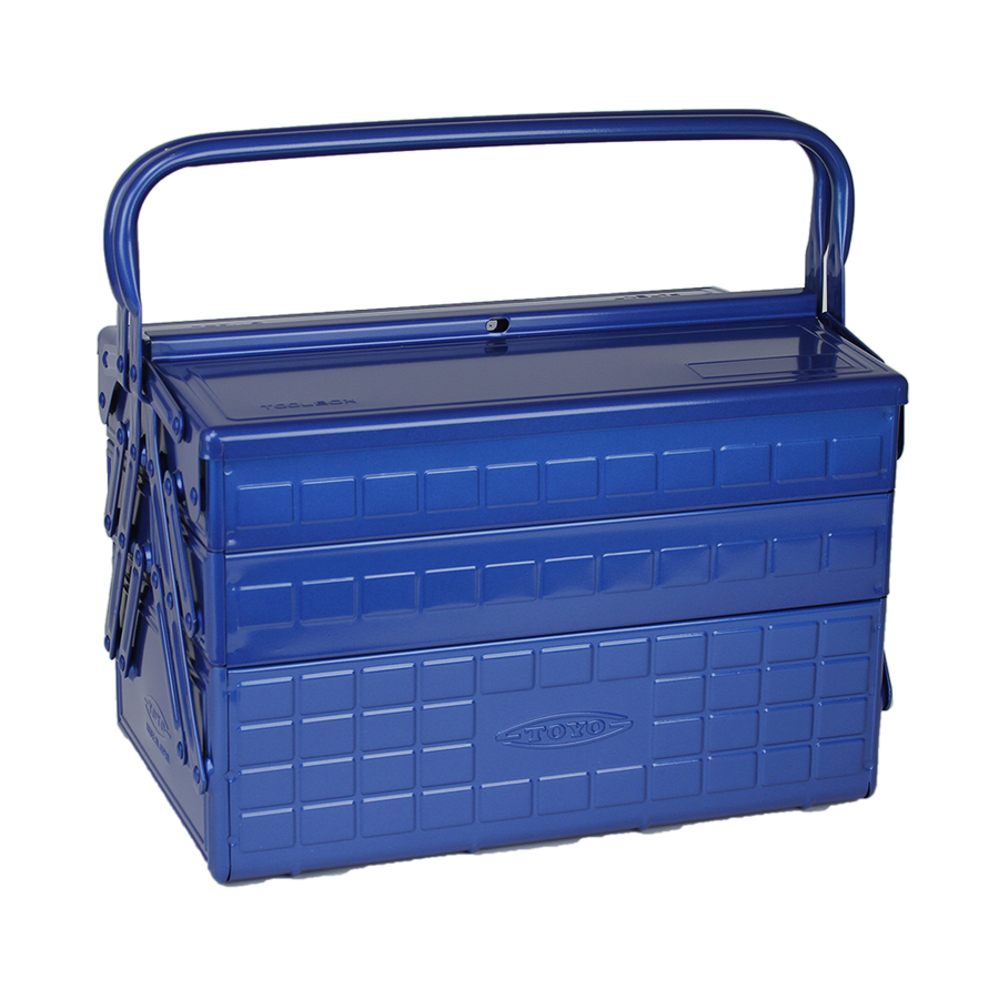 TOYO STEEL SMALL MOTO GARAGE TOOLBOX WITH 3 CANTILEVER TRAYS