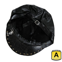 Leather daddy hat store