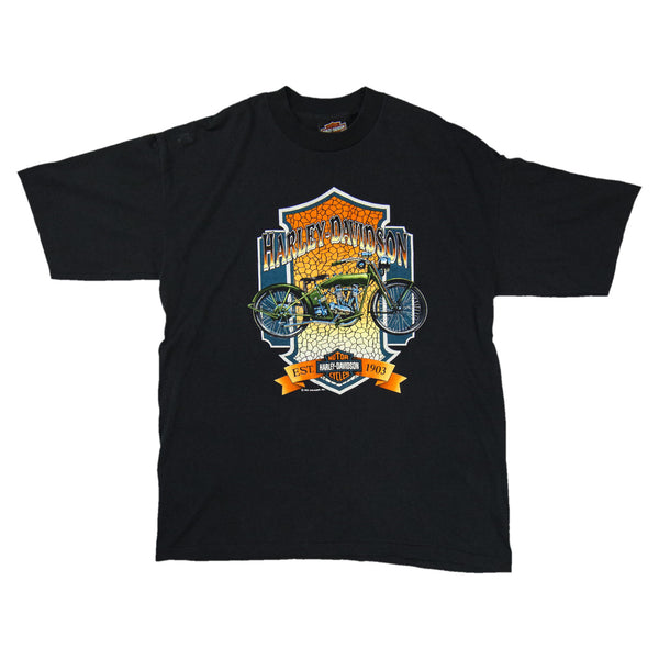 Harley Davidson Vintage T-Shirt - Harley Est. 1903 - Black