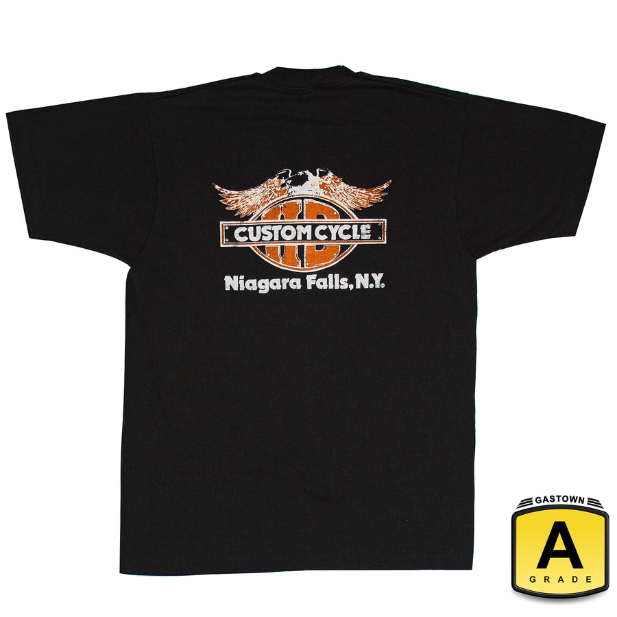 Harley Davidson Vintage T-Shirt - Niagara Falls Harley New York - Black