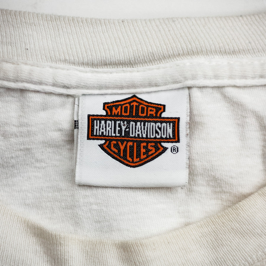 Harley Davidson Vintage T-Shirt - Hells Canyon Lewiston Idaho - White