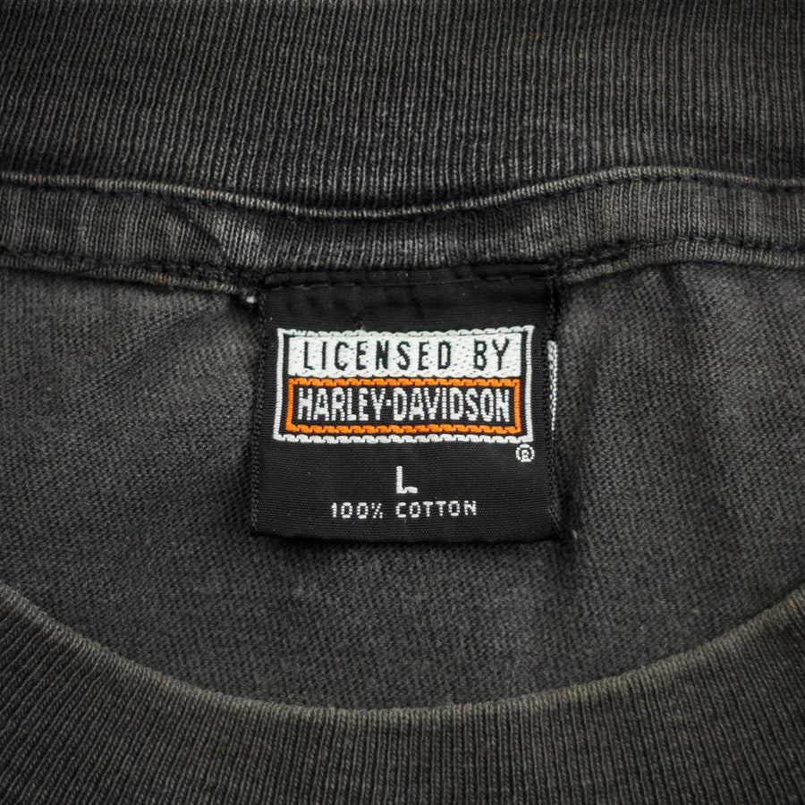 Harley Davidson Vintage T-Shirt - Off The Scale - Black