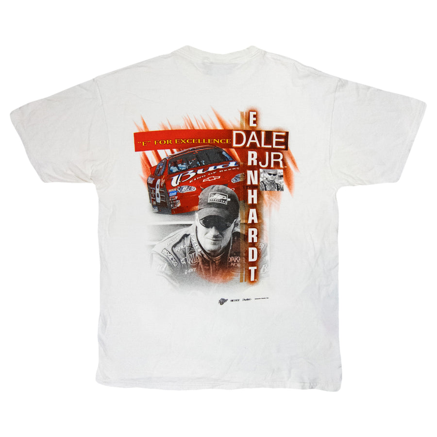 NASCAR Vintage T-Shirt - Dale Jr E for Excellence - White