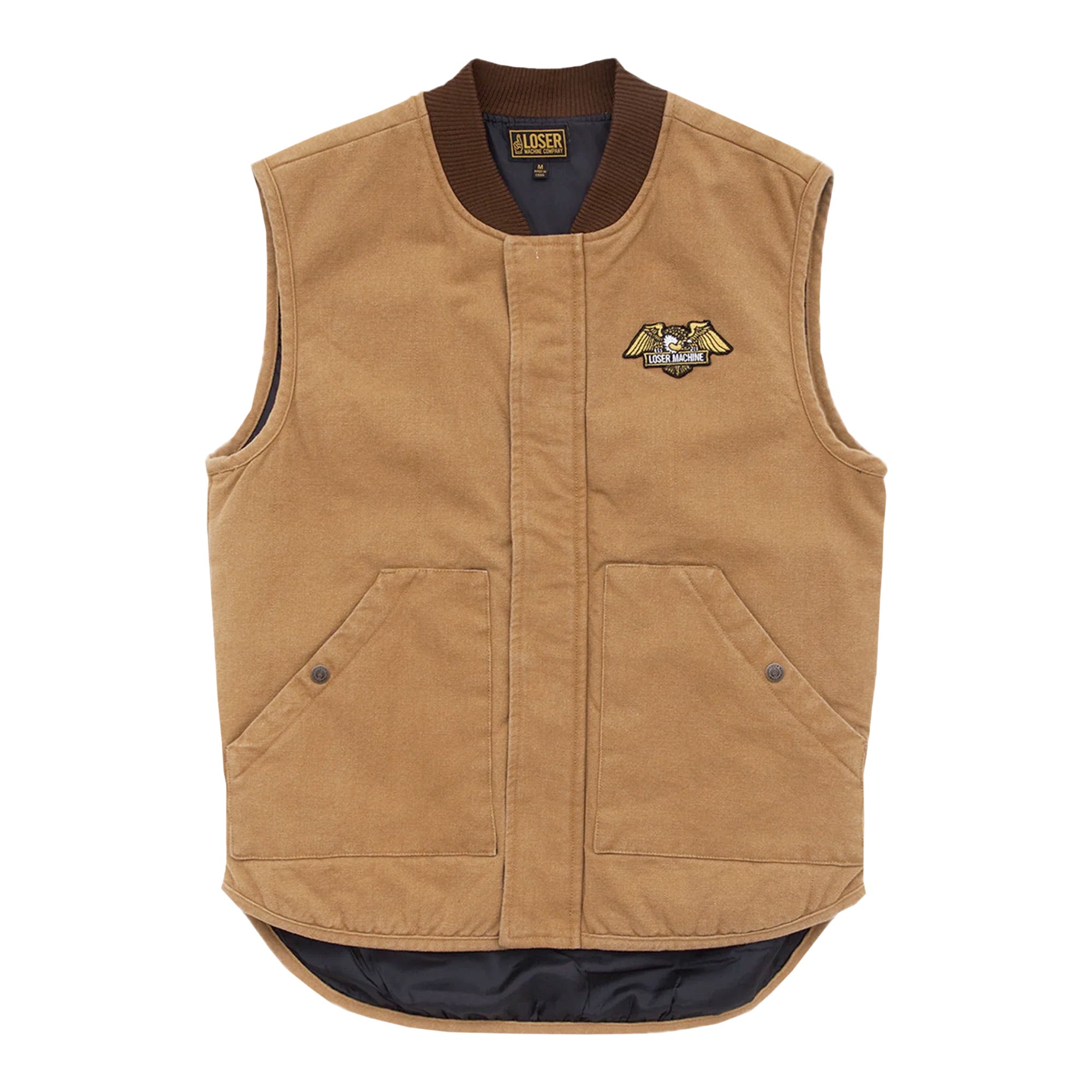 Loser Machine Condor Vest Caramel Gastown Supply Co.
