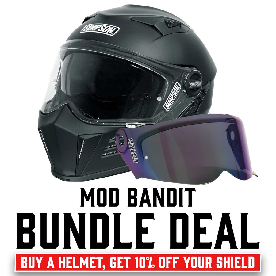 Simpson Mod Bandit - Matte Black – Gastown Supply Co.